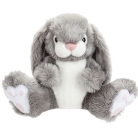 VFM - Grey Bunny 35cm Plush Milly Rabbit Lifelike Premium Fluffy Toy
