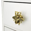 Mizhang Bee Knobs 2 Pcs Animal Honeybee Shaped Cabinet Pulls
