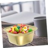 Zerodeko Portable Snack Bowl Stainless Steel Dipping Dish for Sauces