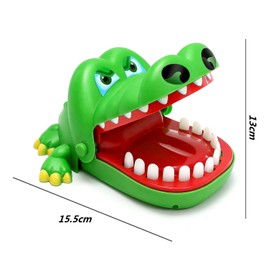 KOMUNJ Crocodile Teeth Toy Game for Kids, Random Bite Finger Fun Game Toy for Family Game, Party Game, Girls & Boys, Kids Gift