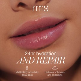 RMS Beauty Lipnights Overnight Lip Mask - Barrier Repair Hydrating Lip Balm, Vanilla Lip Balm, Coco Butter & Shea Butter Lip Balm, Lip Mask Overnight