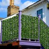 DearHouse Artificial Ivy Privacy Fence, 157.5x39in Artificial Hedges Fence and