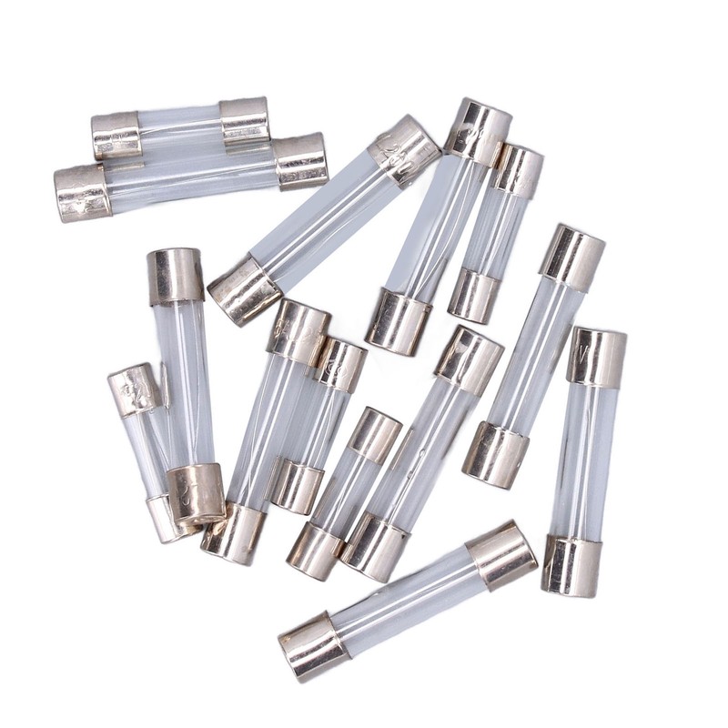 150Pcs Glass Fuses Alloy Tube Fuse Assorted Kit for Household
