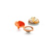 Lekue Poached Egg Maker/Poached Egg Cooker Set of 2, Orange