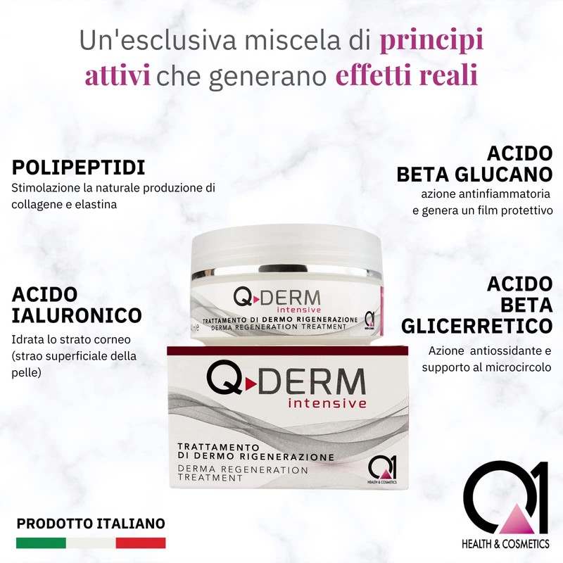 Q1 Q-Derm Intensive Anti-Wrinkle Cream for Women with Refreshing and