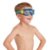 Zoggs Phantom Kids Mask Blue Turquoise Clear