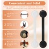 Thrymme 2Pcs Magnetic Hat Clip, Leather Hat Clip for Travel