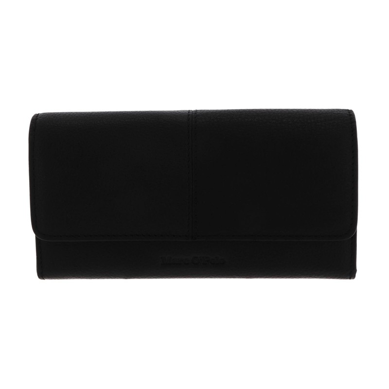 Marc O'Polo Leather Wallet 19 cm, black