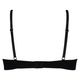 HUNKEMÖLLER Plunge Padded Underwired Bra Black