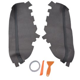 Unbranded Leather Door Panel Armrest Cover Trim Accessories For Toyota Avalon 2013-2018