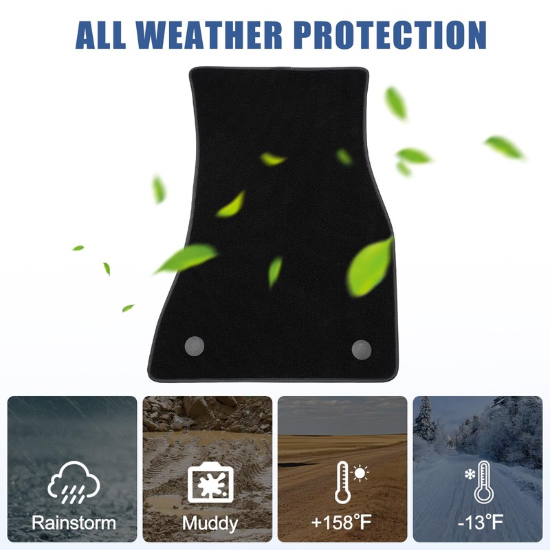 Carpet Floor Mats Fit for Honda HRV 2016-2022
