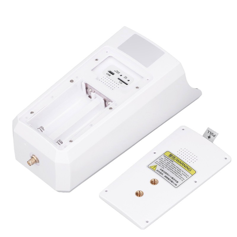 Solar Powered Security Camera 1080P 2MP Night Vision PIR Motion