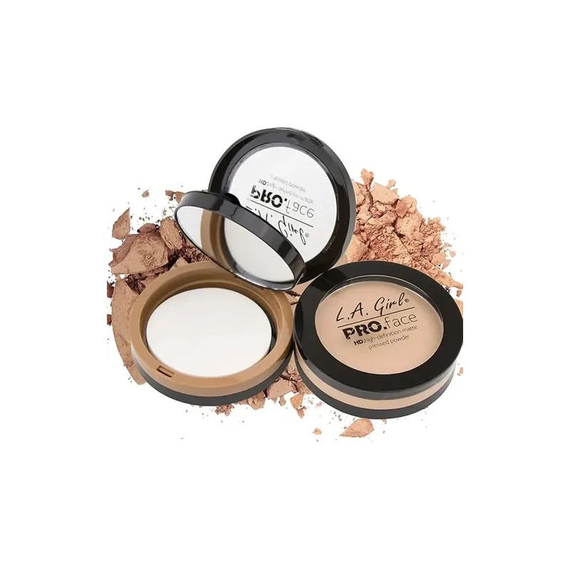 Base De Maquillaje En Polvo La Girl Pro Face Larga