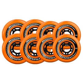 Labeda Wheels Inline Roller Hockey Gripper Asphalt Outdoor Orange 72/80mm Hilo