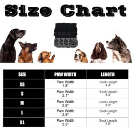 Anti Slip Dog Grip Sock with Adjustable Strap, 4Pcs Anti-Slip Dog Socks,Anti-Slip Dog Sock Dog Paw Protector Grip Sock,Non Slip Dog Sock Anti Slip Paw Protectors Dog Sock,Anti Slip Dog Sock,L Size