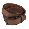 LLOYD Belt mens belt leather belt cognac, Länge:105 cm;Farbe:braun
