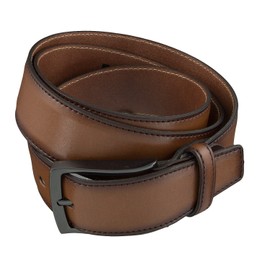 LLOYD Belt mens belt leather belt cognac, Länge:105 cm;Farbe:braun