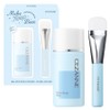 Cezanne Make Keep Base 30ml + Mini Brush Set, Light Blue, 1 Piece / 세잔느 메이크 킵 베이스 30ml + 미니 브러쉬 세트, 라이트블루, 1개