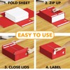 SpaceAid 8 Pack Bed Sheet Organizers and Storage, Foldable Sheet