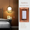 Dyekou Metal Wall Plate for Electrical Outlets, Decorative Antique Copper