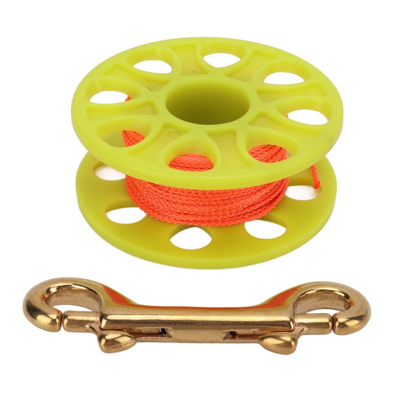 18m Dive Reel Finger Spool Scuba Diving Plastic Reel with