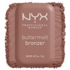 NYX Professional Makeup Bronzer Buttermelt Powder Bronzer, All Butta'd Up