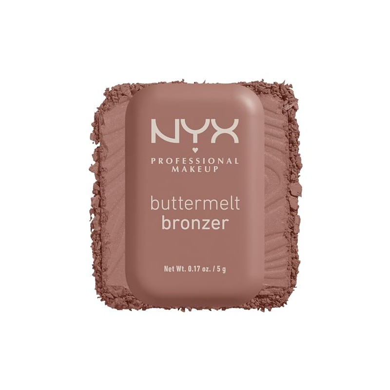 NYX Professional Makeup Bronzer Buttermelt Powder Bronzer, All Butta'd Up