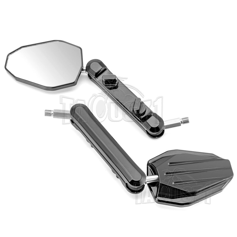 21ST Black Motorcycle Right & Left Rearview Mirrors For KTM