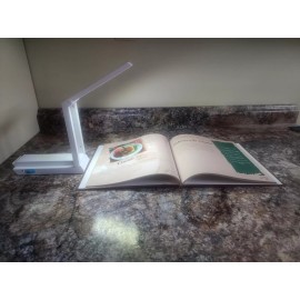 Accent Portable Cordless Reading Lamp rechargeable folding stand lighting desk bright