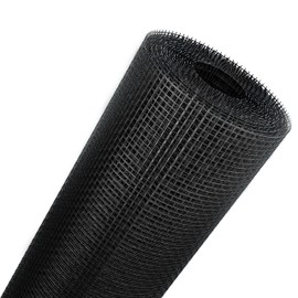 Fly Screen Fibreglass Black Size 120 x 120 cm 120 x 120 cm Black
