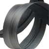 MebuZip 73 cm, 2 pieces, waterproof zips, separable, #5, black,