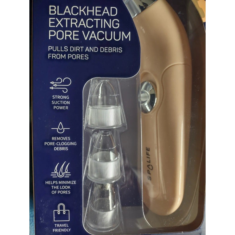SpaLife Ultra Suction Blackhead Extracting & Pore Vacuum Cleaner