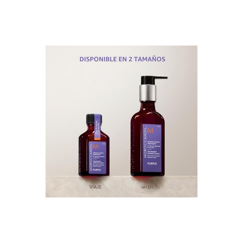 Tratamiento Moroccanoil Violeta Para Cabello Rubio, 25ml