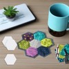 400 PCS Hexagon English Paper Piecing Quilting Templates, 26 mm