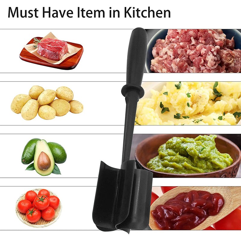 Meat Chopper, Multifunctional Heat Resistant Nylon Meat Chopper Tool with