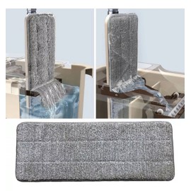 generic Repuesto De 4 Almohadillas Para Trapeador De Microfibra