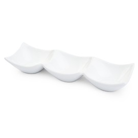 IMPULSE! Modi Snack Porcelain Bowl (Set of 3)- Ideal for Snacks, Fruit,Small Dessert Bowls, Olive Bowl, Nut Bowl, Porcelain- Bowls for Side Dishes
