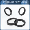 INFINAUTO Hub Centric Rings,56.1mm ID 73.1mm OD Car Wheel Hubrings