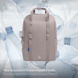 GOT BAG - Daypack Loop Backpack, Backpack for Hiking & Travel with a 15” Laptop Sleeve & Luggage Sleeve, Eco-Conscious Bag Made of Recycled Ocean Impact Plastic™ (Seahorse Color)