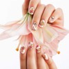 Pegatinas de Uñas, 50 Hojas de Flores Mixtas de la