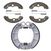 Front & Rear Brake Shoes for Honda Rancher 350 2000-2006/