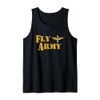 Vintage Fly Army Military Pilot Army Aviation Branch Tank Top
