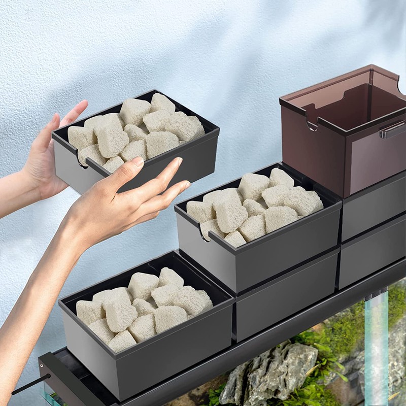 boxtech Aquarium Filter Media, Biological Filter Media for Aquarium Ceramic