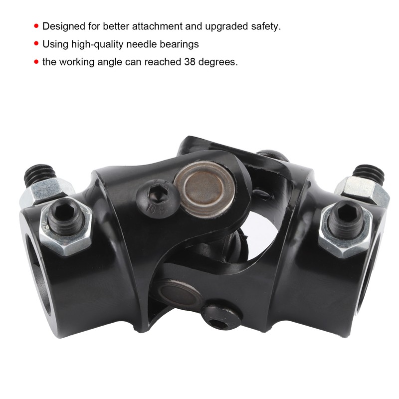 Stainless Steel Steering Shaft U Joint Coupler 3/4in DD x