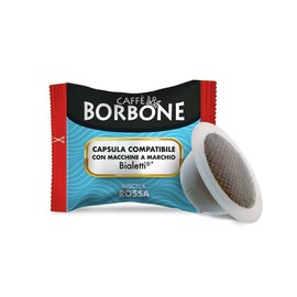 Caffè Borbone Red Coffee Blend – 50 Capsules – Compatible with Bialetti® Coffee Machines