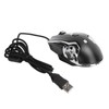 AJAZZ Wired Mouse 6 Button 4Speed DPI Adjustable Plug in