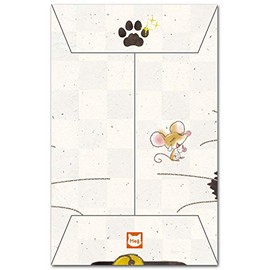 Fun Pochi Bag, "Feels Lots of Feelings", Funny Celebration Bag, Pack of 5, New Year's Day Bag