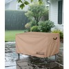 ULTCOVER Rectangular Gas Fire Pit Table Cover 43x22 inch Waterproof