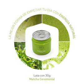 EURO TE- Té Verde Matcha Japonés Ceremonial - lata 30 gramos
