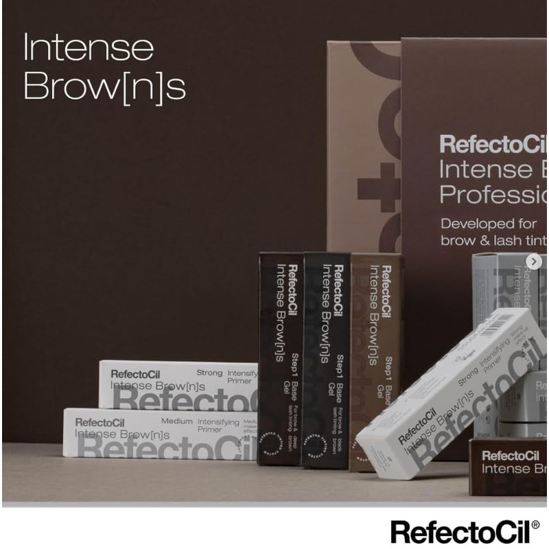 Refectocil Intense Brow[n]s Base Gel - Black Brown 15ml